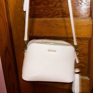 baby pink guess crossbody bag